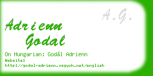 adrienn godal business card